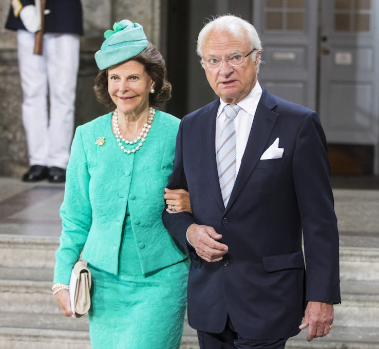 Königin Silvia und König Carl Gustaf verliebt