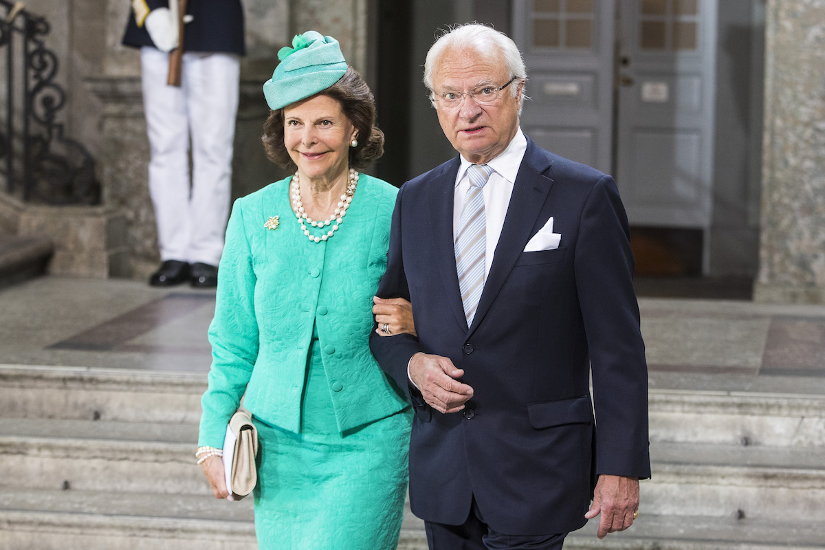 Königin Silvia und König Carl Gustaf verliebt