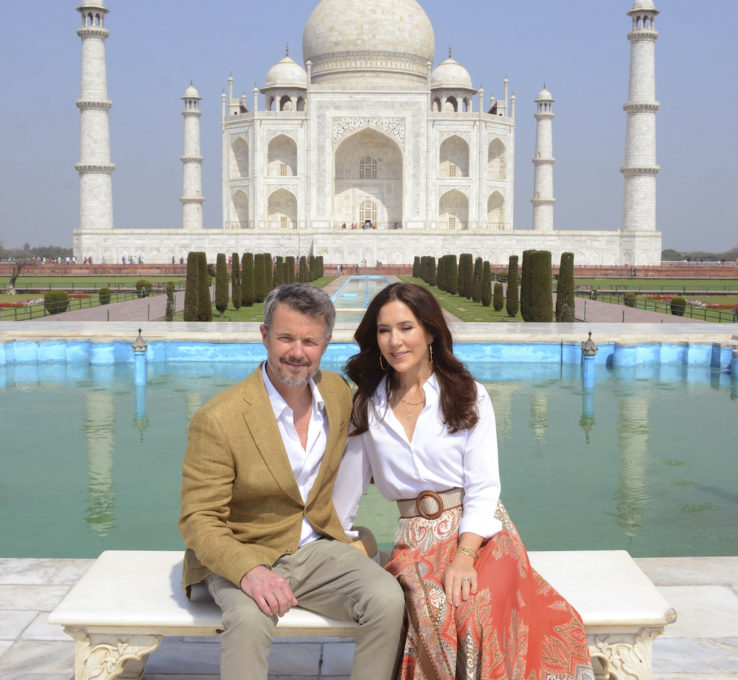 Mary und Frederik von Dänemark auf Indienreise 2023