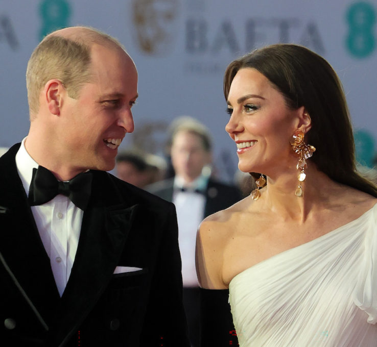 Prinz William und Prinzessin Kate verliebt bei den Baftas