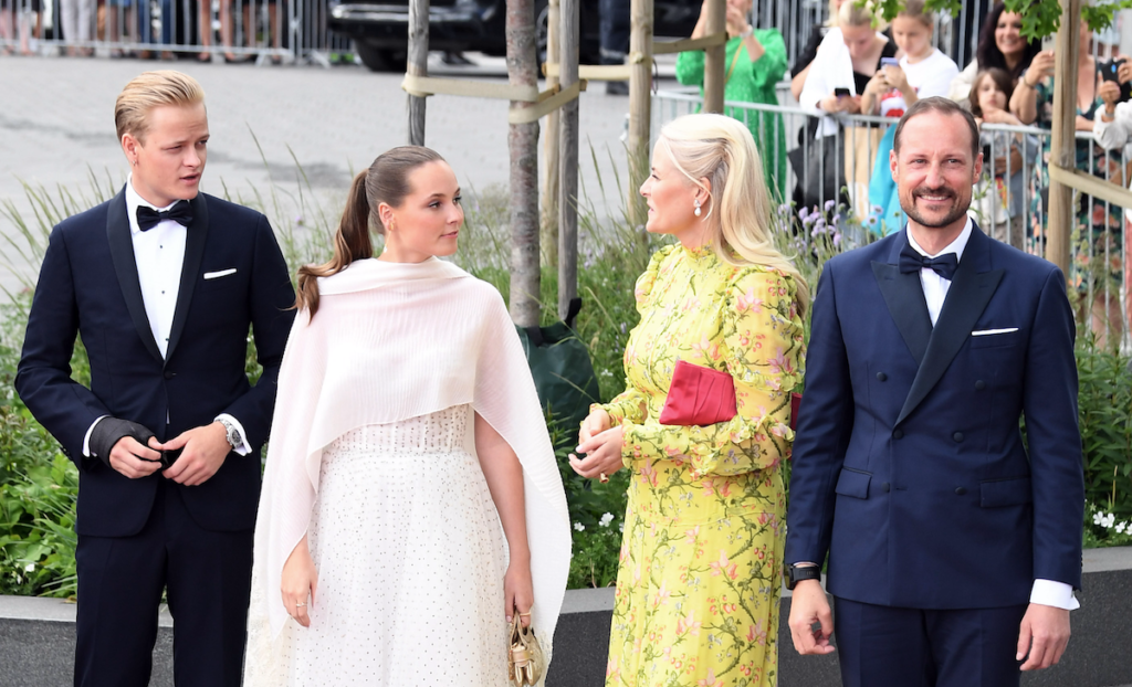 Prinzessin Ingrid Alexandra, Marius Borg Hoiby, Kronprinz Haakon und Kronprinzessin Mette-Marit