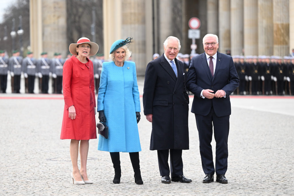 Staatsbesuch in Deutschland: Royals am Brandenburger Tor