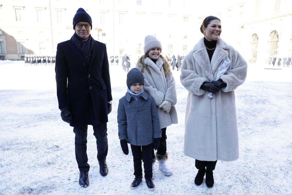 Prinz Daniel, Oscar, Victoria und Estelle von Schweden