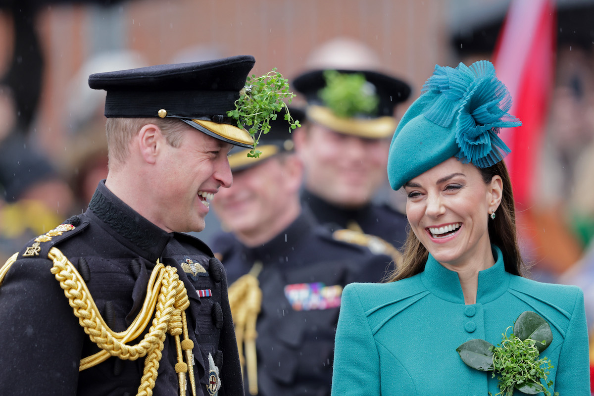 Prinz William und Prinzessin Catherine am St. Patrick's Day 2023