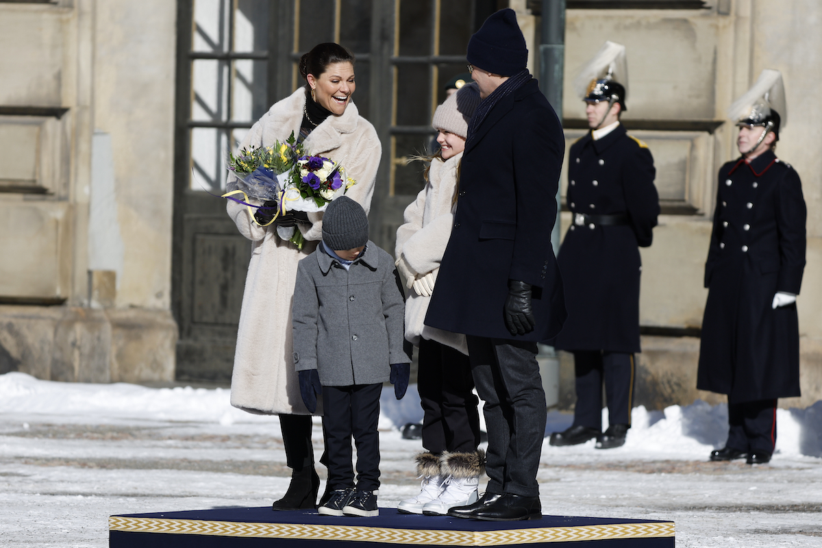 Schwedische Royals am Namenstag