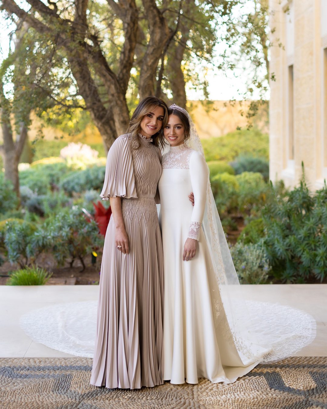 Prinzessin Iman und Königin Rania