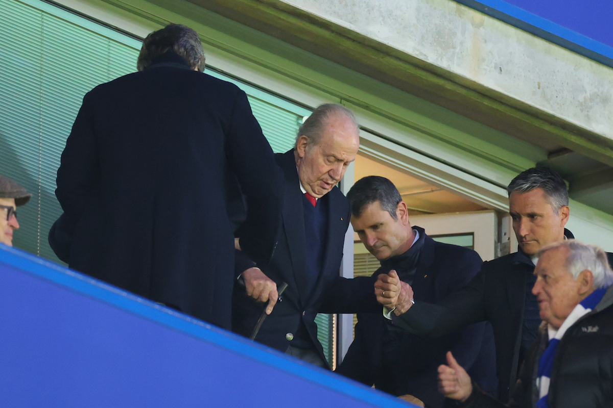 Juan Carlos von Spanien in London beim Fußball, News Royals und Adel
