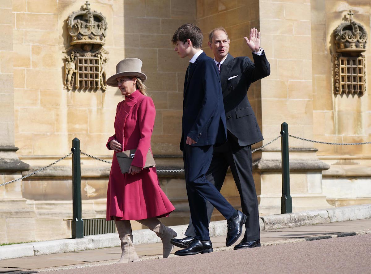 Britische Royals: Prinz Edward, Sophie mit Sohn James