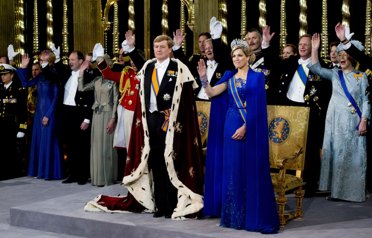 König Willem-Alexander bei seiner Amtseinführung