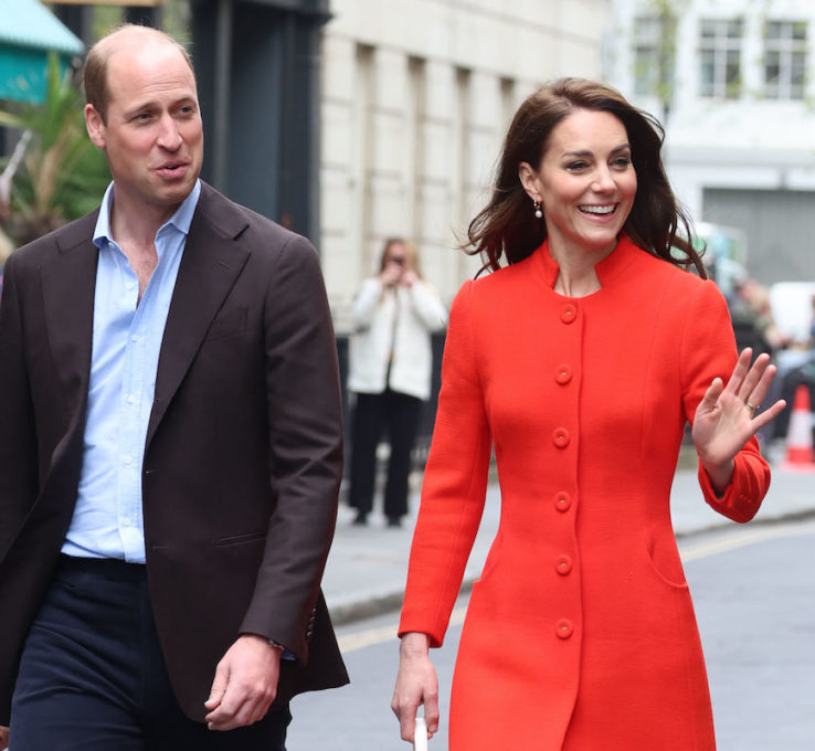 Prinzessin Kate und Prinz William besuchen den Stadtteil Soho in London