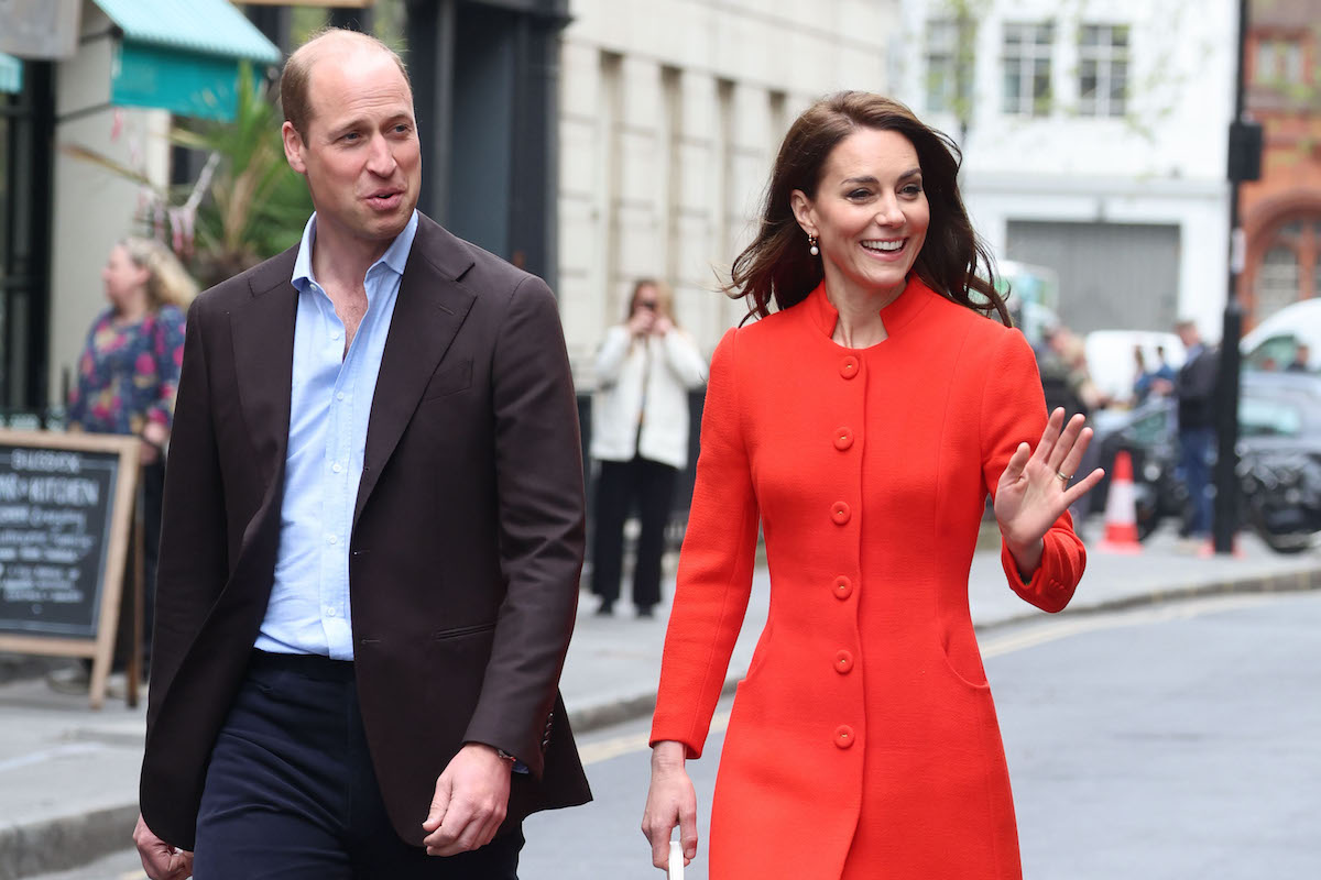 Prinzessin Kate und Prinz William besuchen den Stadtteil Soho in London