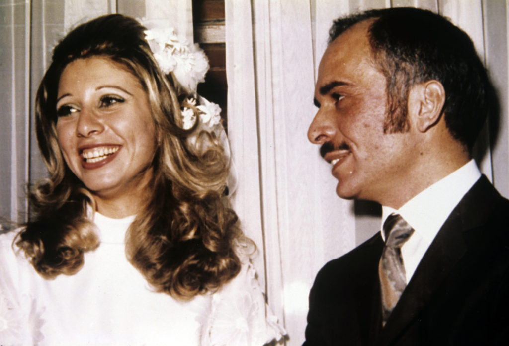 Königin Alia und König Hussein