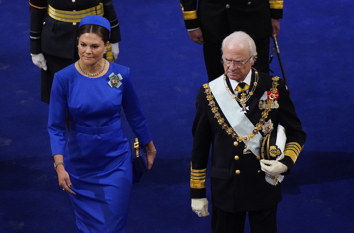 Kronprinzessin Victoria und König Carl Gustaf