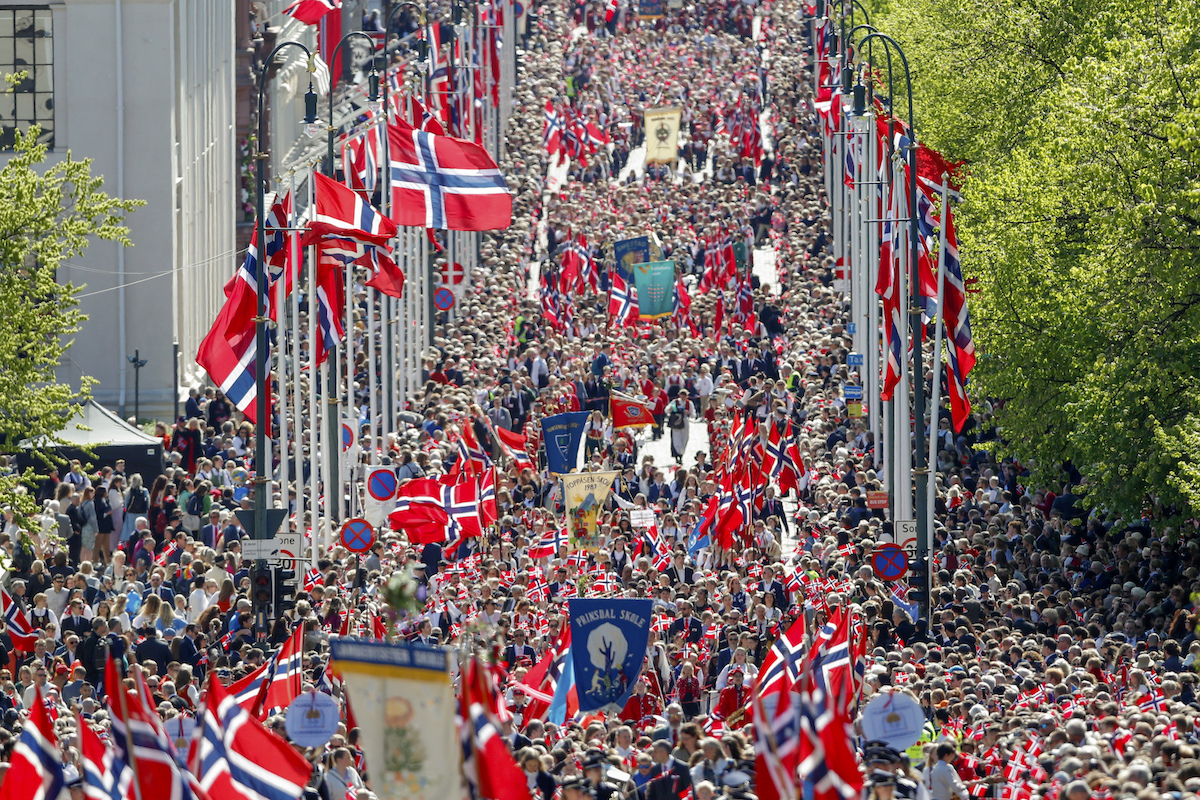 Norwegen feiert Nationalfeiertag