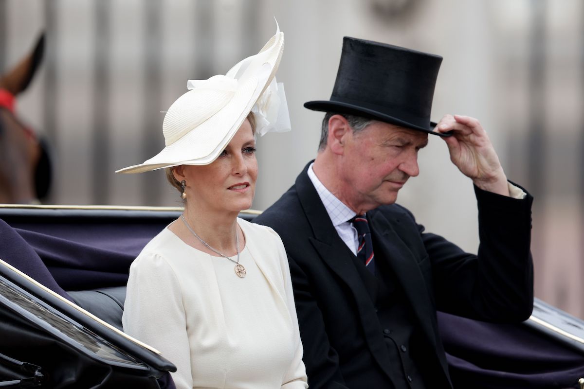 Herzogin Sophie und Sir Timothy Laurence Trooping The Colour 2023