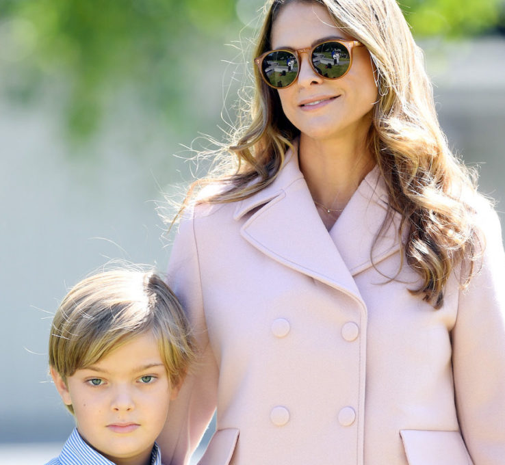 Prinzessin Madeleine und ihr Sohn Prinz Nicolas