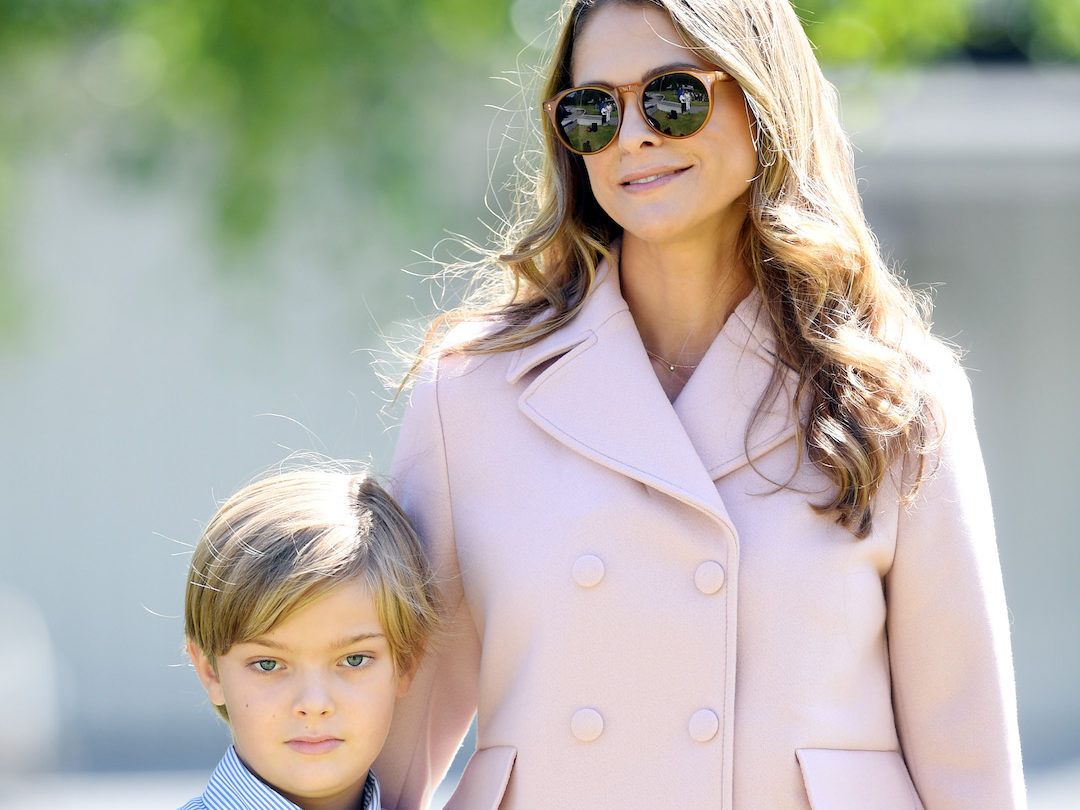 Prinzessin Madeleine und ihr Sohn Prinz Nicolas