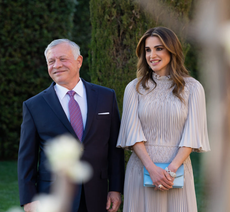 König Abdullah und Königin Rania von Jordanien