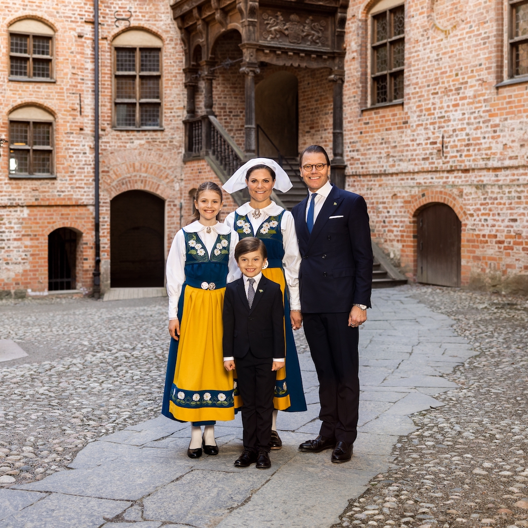 Schwedische Royals am Nationalfeiertag