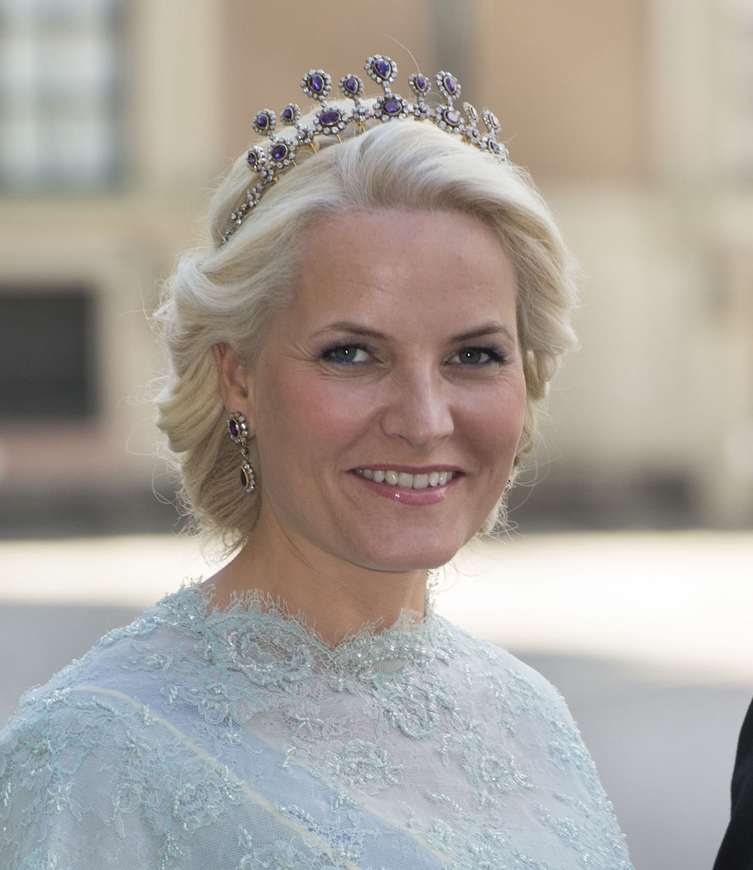 Mette-Marit bei der Hochzeit von Prinzessin Madeleine und Christopher O'Neill