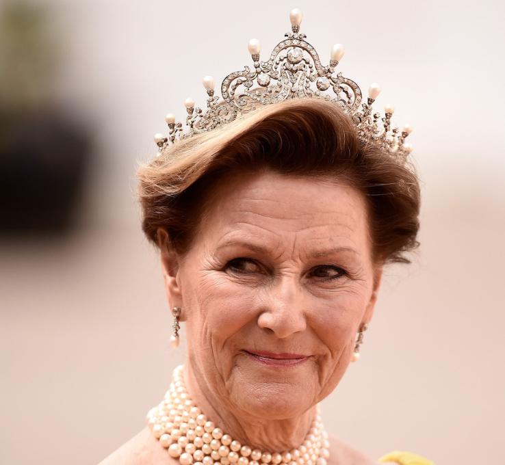 Königin Mauds Perlen Tiara, Norwegen