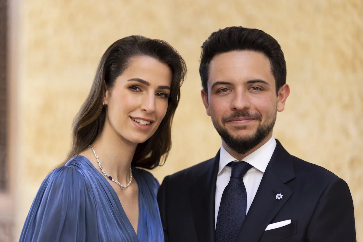 Verlobung von Prinzessin Rajwa und Kronprinz Hussein von Jordanien