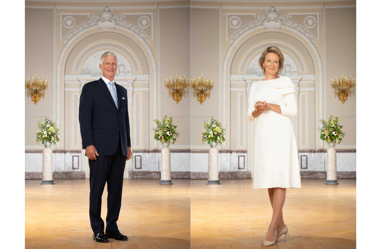 König Philippe und Königin Mathilde von Belgien: Offizielle Fotos zum Thronjubiläum