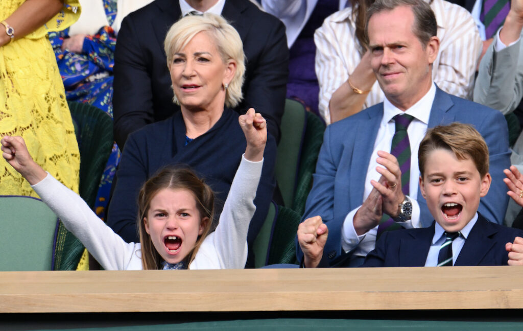 Prinzessin Charlotte und Prinz George in Wimbledon 2023