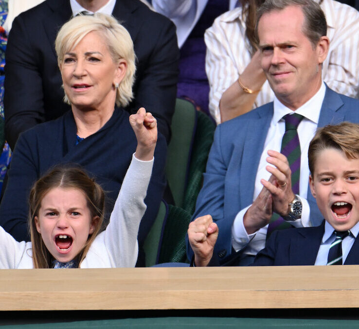 Prinzessin Charlotte und Prinz George in Wimbledon 2023