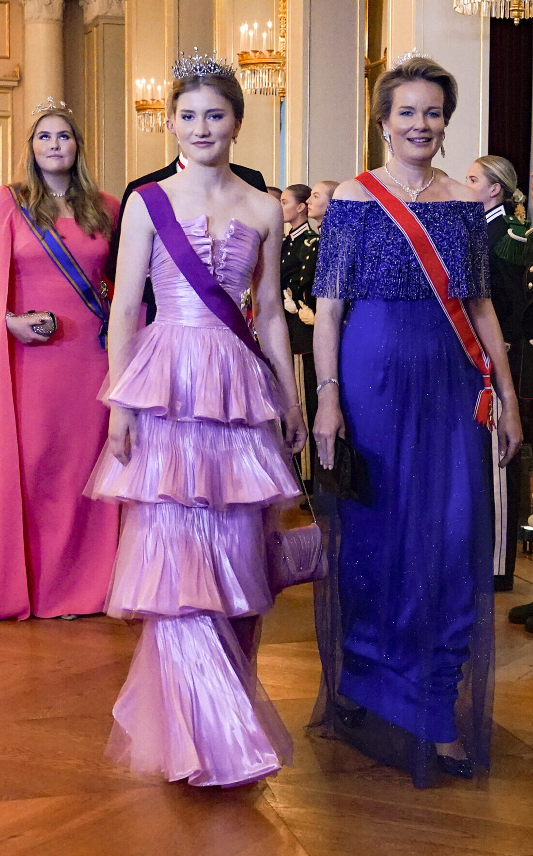 Prinzessin Elisabeth und Königin Mathilde beim 18. Geburtstag von Prinzessin Ingrid Alexandra