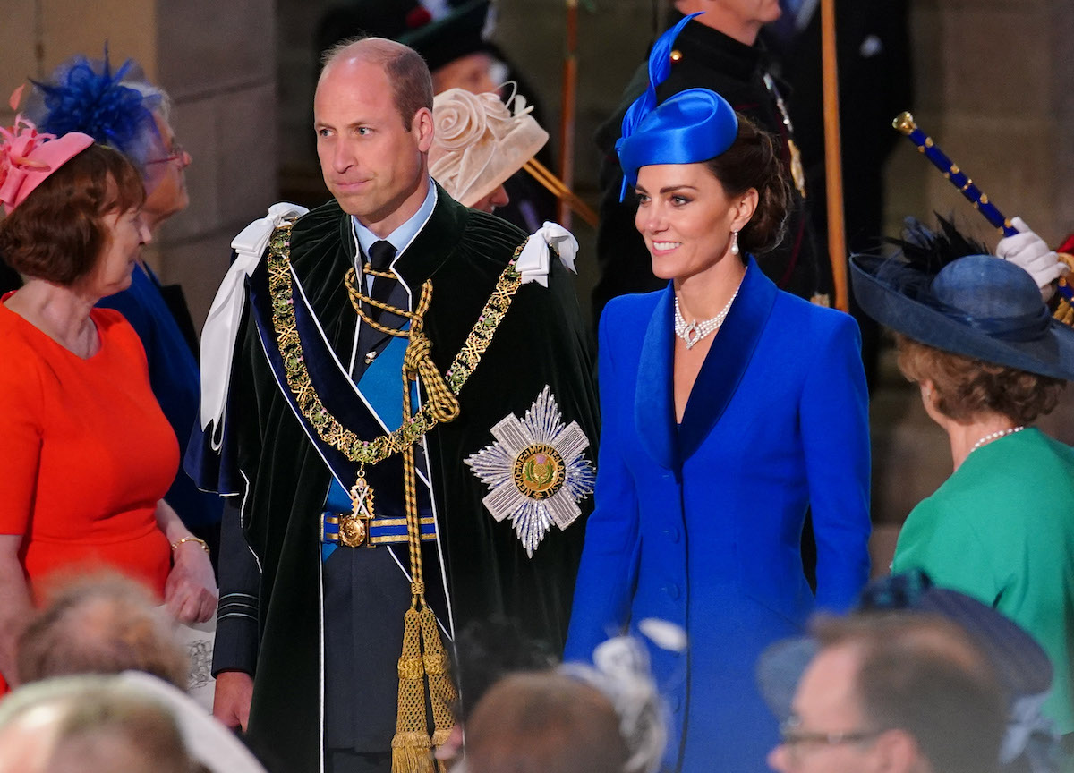 Prinz William und Prinzessin Kate bei der Krönung in Schottland