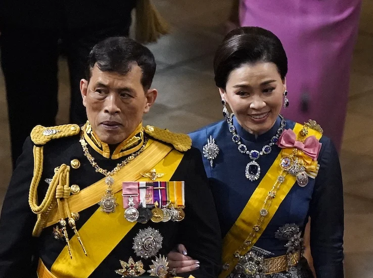 König Vajiralongkorn und Königin Suthida