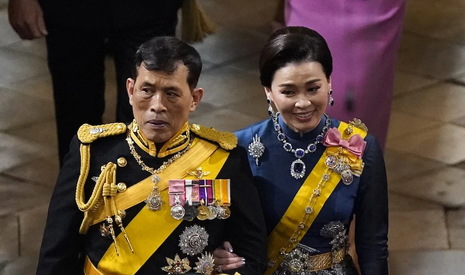 König Vajiralongkorn und Königin Suthida