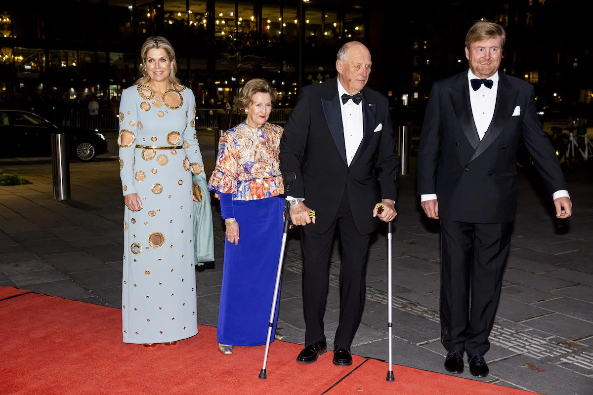 Königin Maxima und König Willem-Alexander besuche das norwegische Königspaar. © Patrick van Katwijk/WireImage