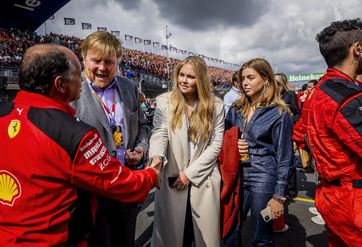 Prinzessin Amalia besuchte Ende August das Formel-1-Rennen mit ihrer Familie in Zandvoort. Der Auftritt wurde vorher nicht angekündigt. © ANP via Getty Images