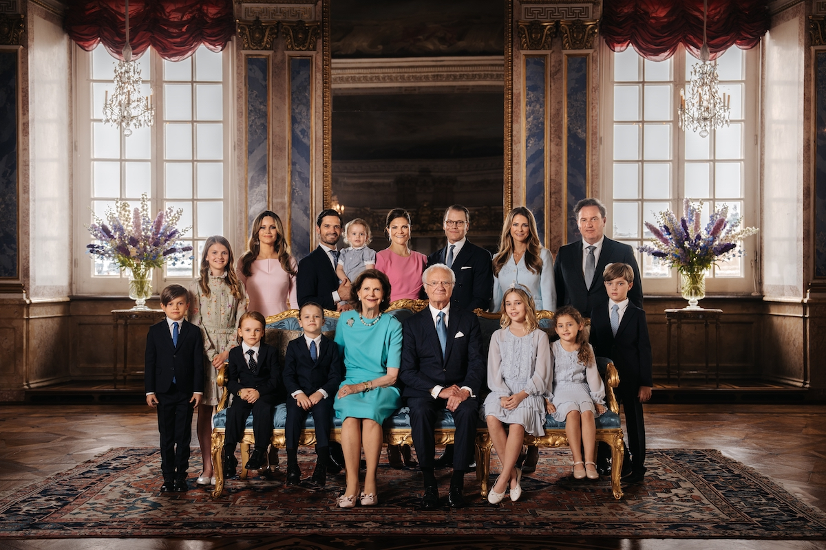 Neues Familienfoto der schwedischen Royals