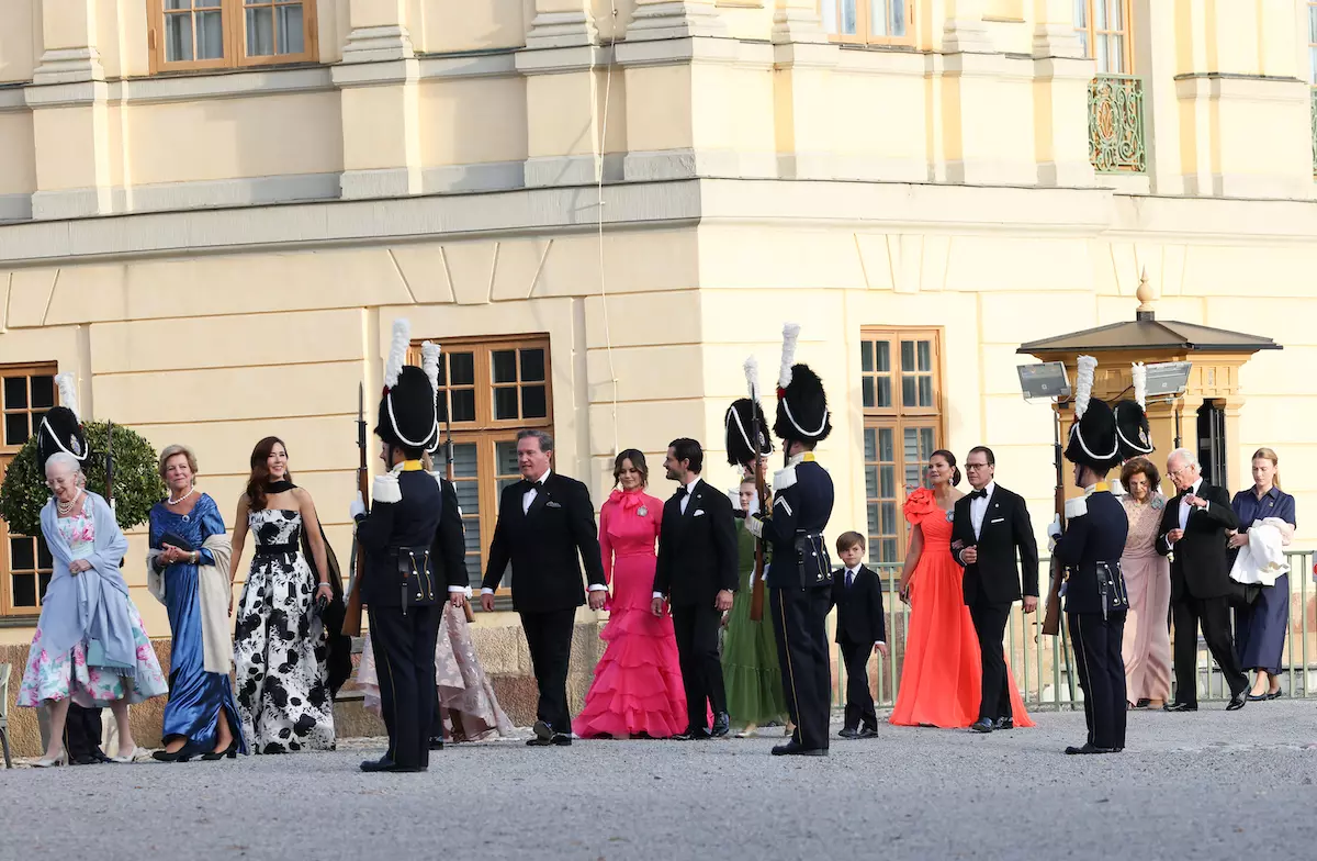 Die Gäste beim Thronjubiläum von König Carl Gustaf