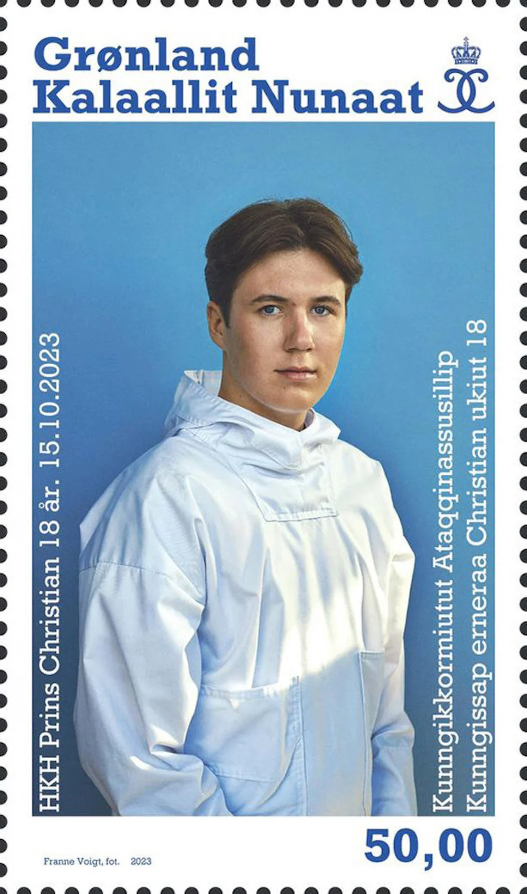 Neue Briefmarke von Prinz Christian, News Royals