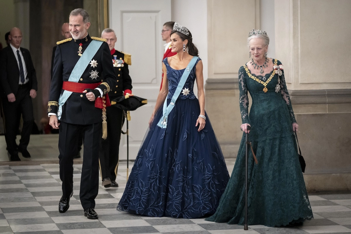 König Felipe, Königin Letizia und Königin Margrethe, November 2023