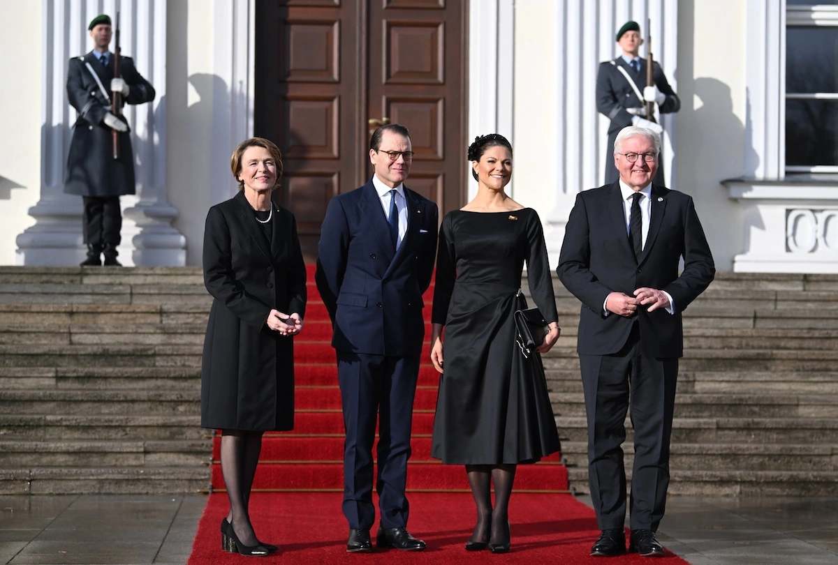 Kronprinzessin Victoria und Prinz Daniel von Schweden 2023 in Berlin