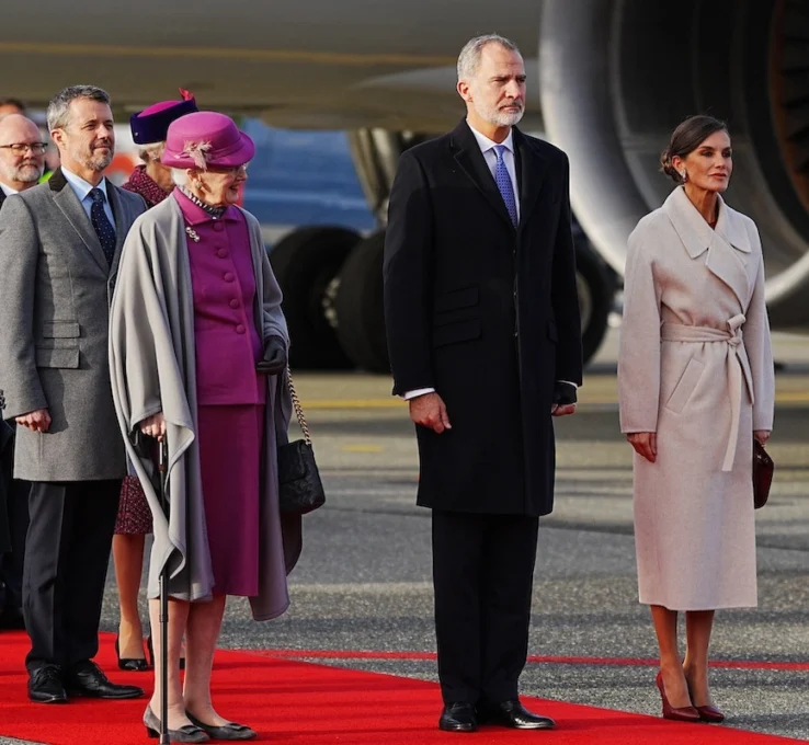 Königin Letizia und König Felipe zum Staatsbesuch in Dänemark mit Königin Margrethe