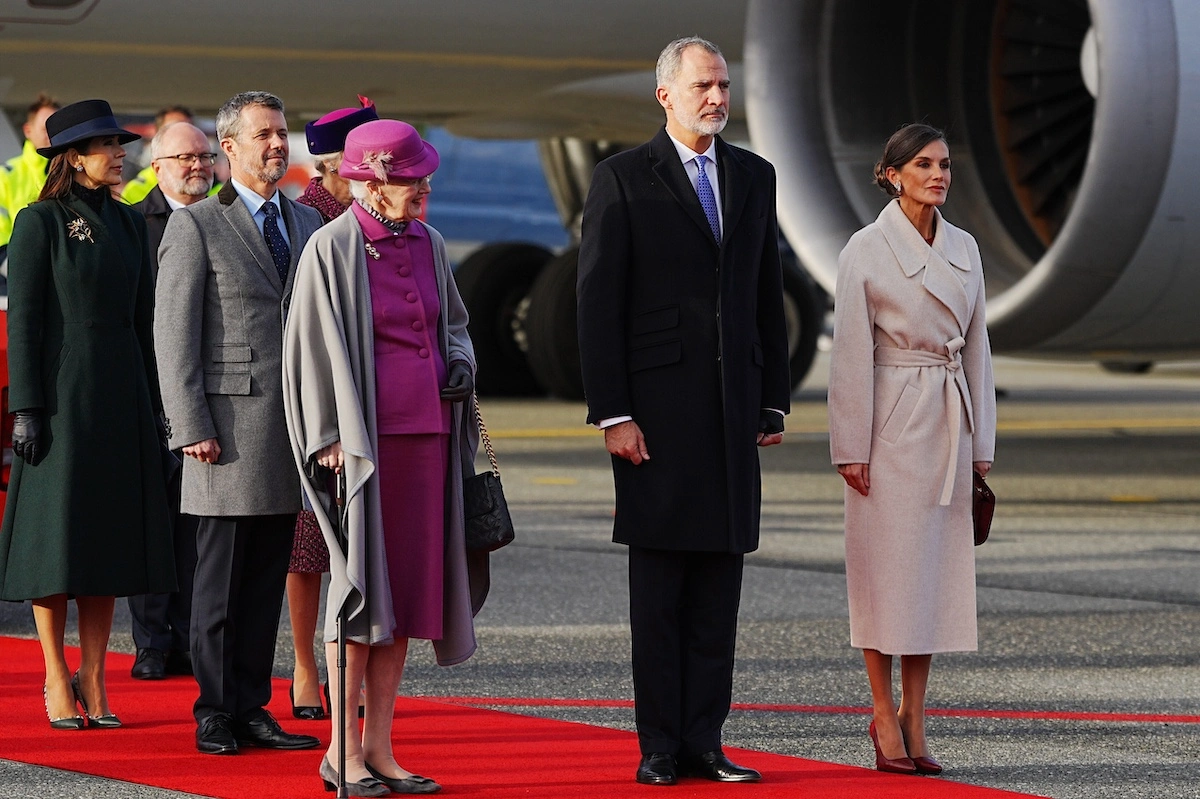 Königin Letizia und König Felipe zum Staatsbesuch in Dänemark mit Königin Margrethe