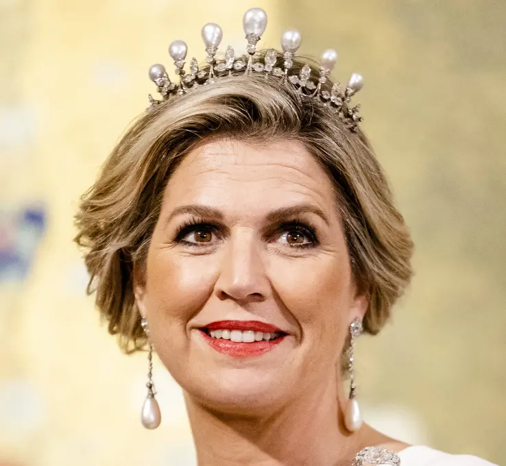 Foto von den Tiaras von Königin Maxima