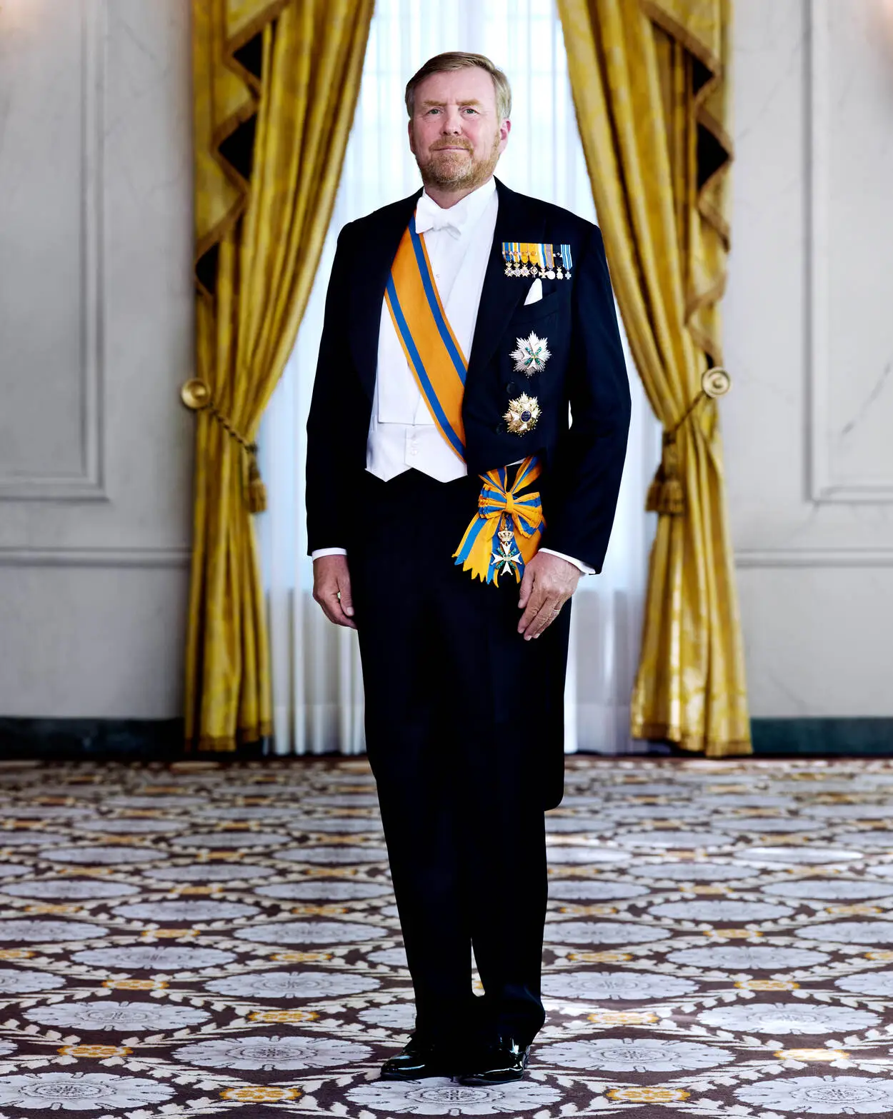 Offizielles Foto von König Willem-Alexander der Niederlande
