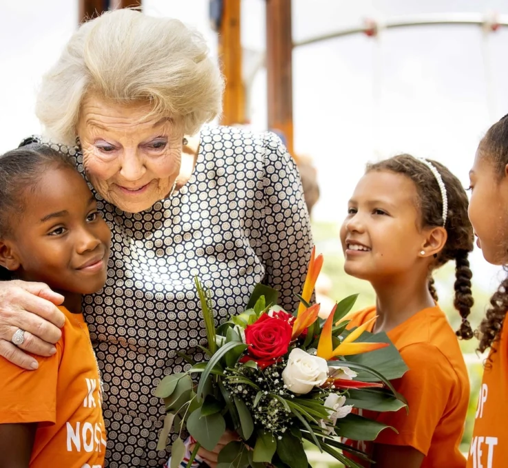 Prinzessin Beatrix besucht Aruba