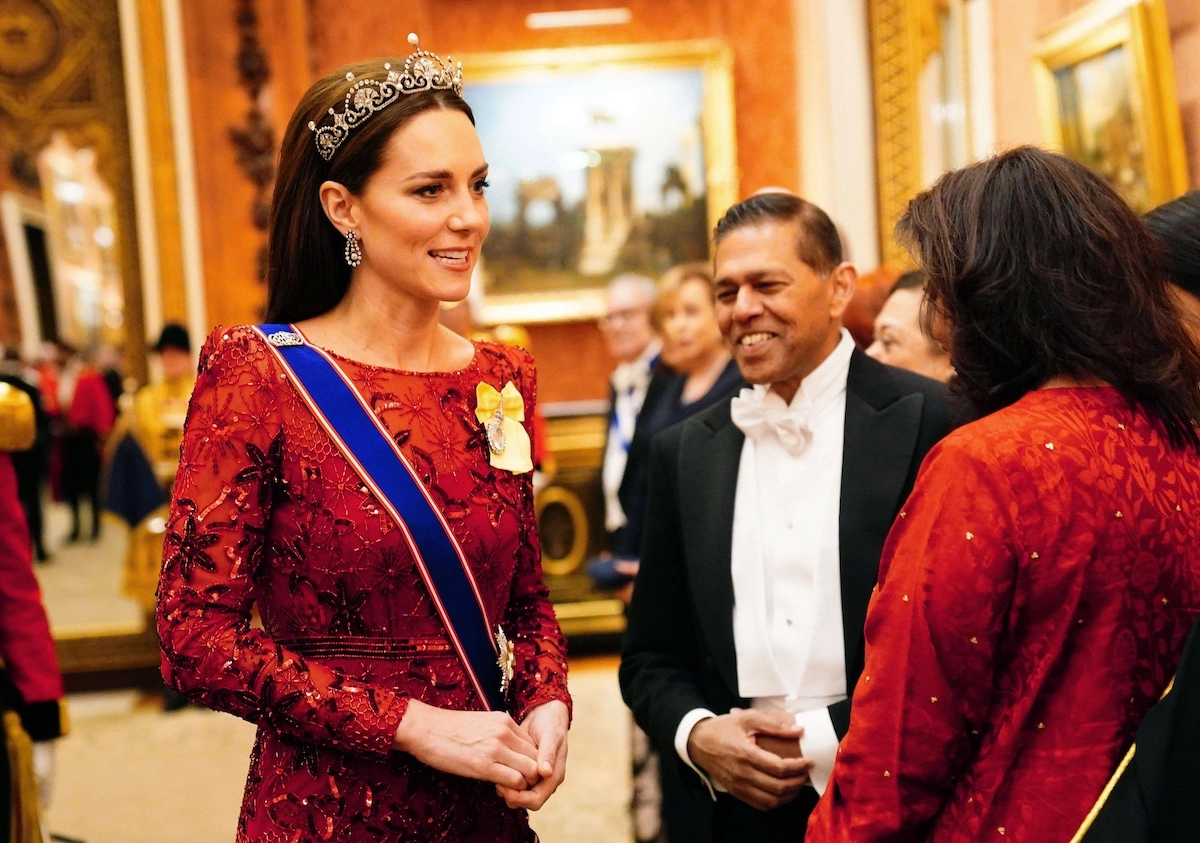 Prinzessin Kate trägt die Lotus Flower Tiara