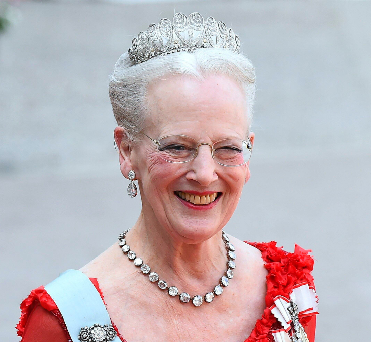 Tiara aus dem dänischen Königshaus getragen von Königin Margrethe