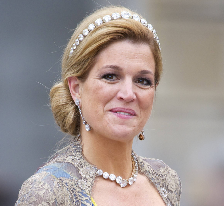 Königin Maxima der Niederlande mit Tiara