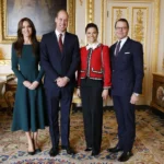 Prinz William und Prinzessin Kate empfangen Prinz Daniel und Kronprinzessin Victoria von Schweden auf Schloss Windsor.