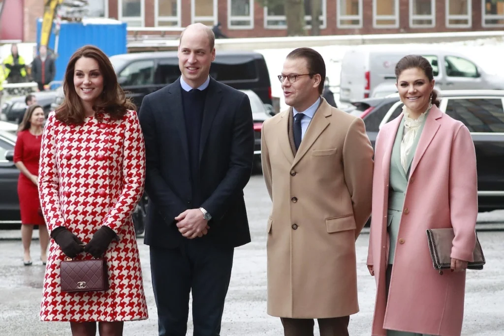 Kate, Prinz William treffen Prinz Daniel und Kronprinzessin Victoria in Schweden, 2018